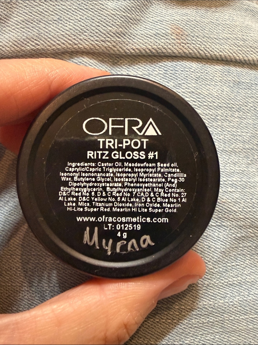OFRA Tri-Pot Ritz Gloss #1 - Picture 2 of 2